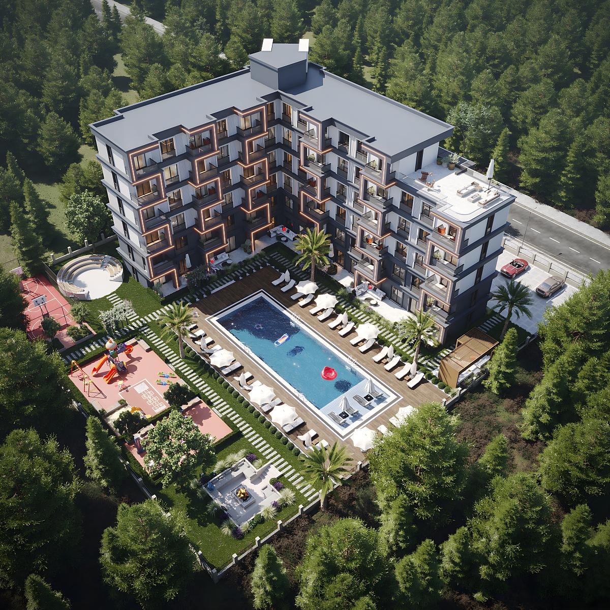 Apartments in Altıntaş, Aksu (AYT-04509) — photograph 4