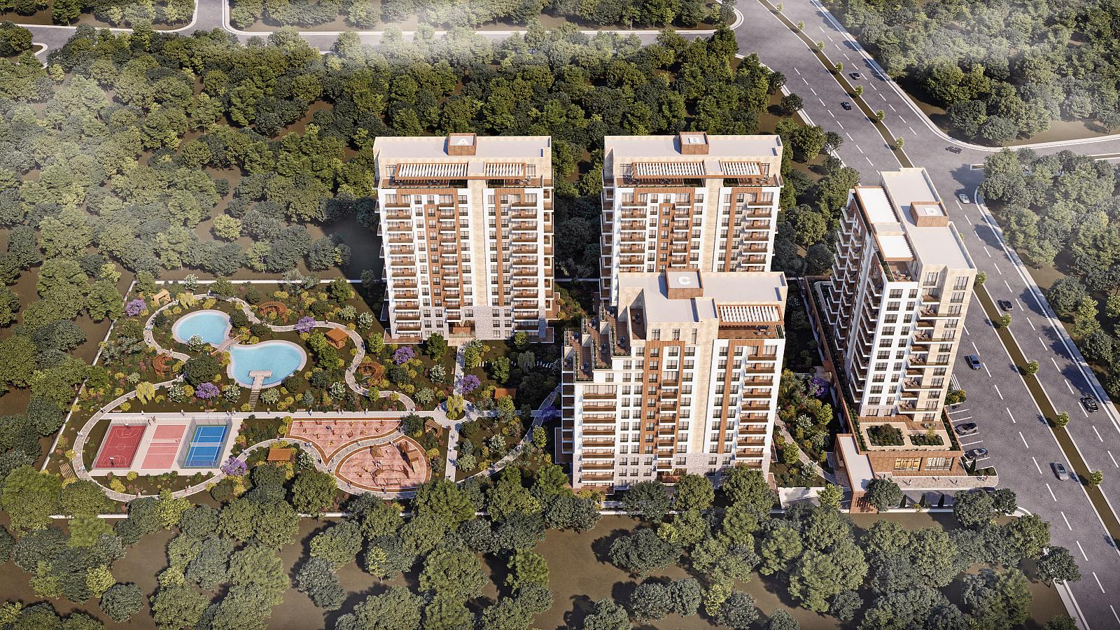 Apartments in Çakmaklı, Büyükçekmece (IST-01439) — photograph 2