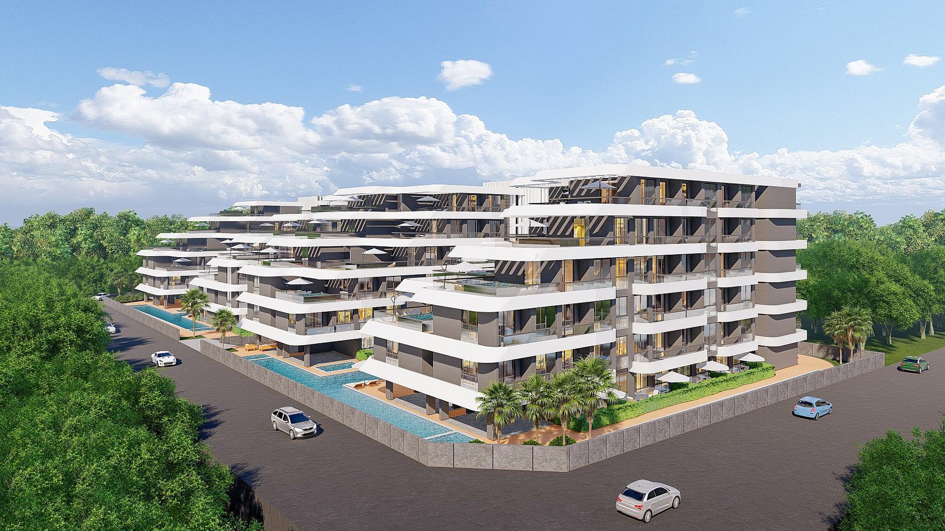 Apartments in Altıntaş, Aksu (AYT-05025) — photograph 2