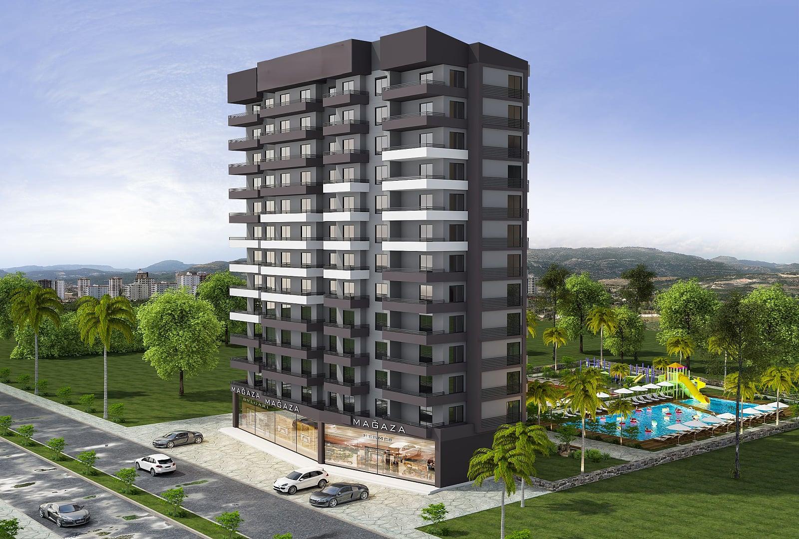 Apartments in Deniz, Mezitli (COV-00175) — photograph 5